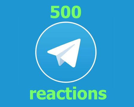 500 telegram reactions