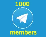 1000 telegram members