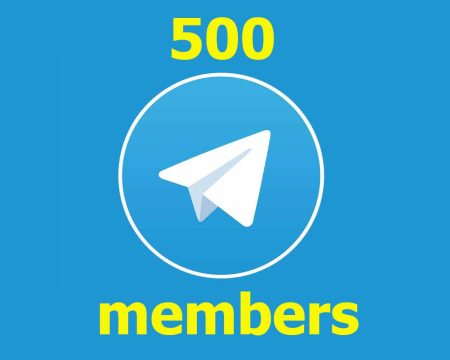 500 telegram members
