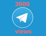 3000 telegram views